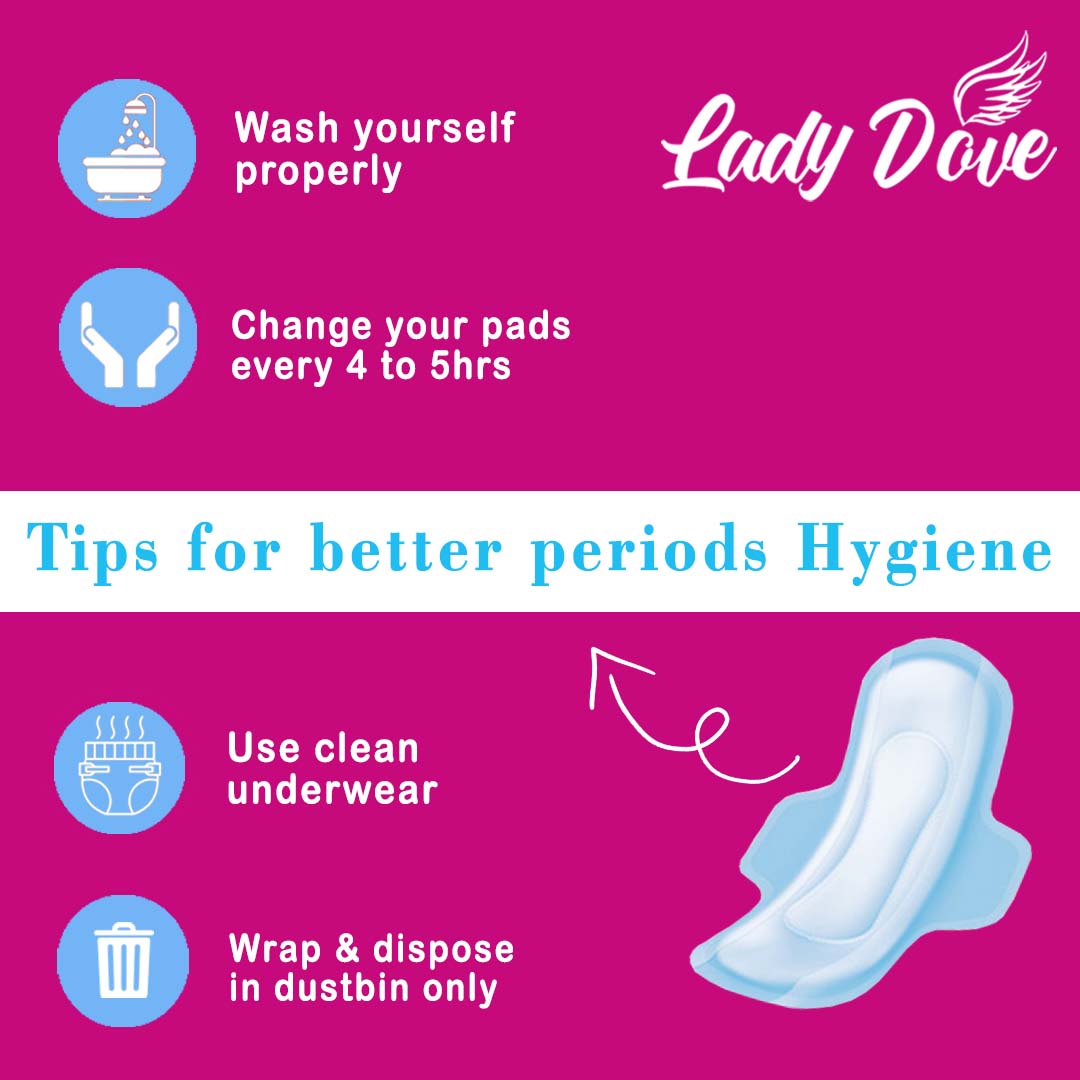 Lady Dove XL 280mm cotton soft | comfortable | leak-free & quick absorption Sanitary Pad - Image 2